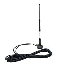 Antena do copo da sução do ganho alto da antena de 4g sma com cabo magnético do impulsionador 3 do sinal de gsm do conector da base 2024 - compre barato