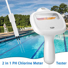 PC102C Swimming Pool Water Quality Tester Portable PH Test Pen CL2 Chlorine Detector Chlorine Meters PH Tester 2-in-1 Tester 2024 - buy cheap