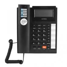 Home Office Telephone Dual Interface Caller ID Large Buttons Landline Black 2024 - buy cheap