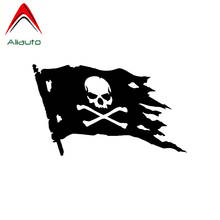 Aliauto Personality Car Sticker Jolly Roger Pirate Flag Automobiles & Motorcycles Accessories Fashion Vinyl Decal,15cm*9cm 2024 - buy cheap