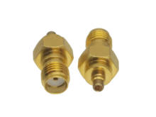 10pcs Adapter converter MMCX male Plug to SMA female Jack RF COAXIAL 2024 - buy cheap