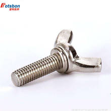 M8 Butterfly Screws Wing Nut Screw Ingot Thumb Hand Tighten Bolt Vis Inoxydable Tornillos Vida 304 Stainless Steel Inox DIN316 2024 - buy cheap