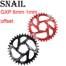 Snail GXP Chainring  6mm / 1mm offset round eagle 30t 32 34 36 38 40 X9 X0 XX1 XO1 MTB Bike Chainwheel Tooth Plate for sram gxp 2024 - buy cheap