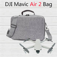 Bolsa de eva para drone dji mavic air 2, bolsa cinza, proteção para armazenamento 2024 - compre barato