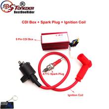 STONEDER Racing Ignition Coil AC CDI Spark Plug For 50cc 70cc 90cc 110cc 125cc 140cc 150cc 160cc Engine Pit Dirt Bike ATV Quad 2024 - buy cheap