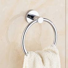 Stainless Steel Towel Ring Hanger Wall-mounted Towel Rack Kitchen Hardware Towel Ring Holder for Bathroom Wall 2024 - buy cheap