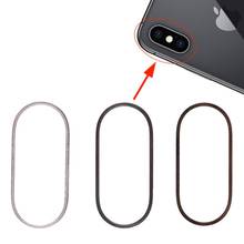 10PCS Back Camera Bezel For iPhone X XS Max XS Rear Camera lens Cover Frame Replacement Repair Parts Easy to Change back Glass 2024 - buy cheap
