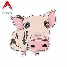 Aliauto Originality Lovely Big Nose Pig PVC Car Sticker Waterproof Sunscreen Decoration Decal Graphical Accessories,14cm*13cm 2024 - buy cheap