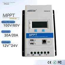 Контроллер заряда и разряда солнечной батареи EPever MPPT, 30 А, 20 А, 10 А, 12 В, 24 В, автоматический, с модулем DS2 и UCS, с двумя USB-портами 5 В 2024 - купить недорого
