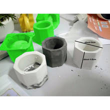 Креативная форма для цементного горшка бетонные силиконовые формы с несколькими отверстиями мясной горшок, для цемента, силикагеля 2024 - купить недорого