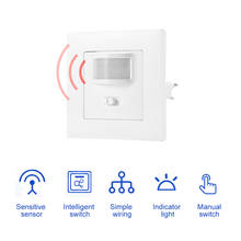 110V -220V PIR Motion Sensor Switch IR Infrared Human Induction Detect Sensor Indoor Outdoor On Off Switch Light Switch 2024 - buy cheap
