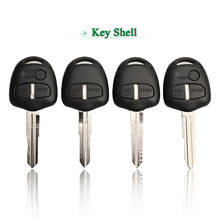 Bilchave 10pcs 2/3 Buttons Remote Car key shell For Mitsubishi Lancer EX Evolution Grandis Outlander Key Case With MIT8/11 Blade 2024 - buy cheap