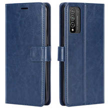 Роскошный кожаный флип-чехол для Huawei Honor 10x Lite, чехол-накладка для телефона Huawei Honor 10x Lite 10xLite, чехол 2024 - купить недорого