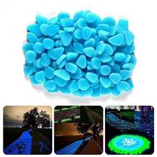 Luminous Stones Glow In Dark Decorative Pebbles Outdoor Garden Decor Fish Tank Patio Decoration Pebble Rocks Aquarium Mix Color 2024 - buy cheap