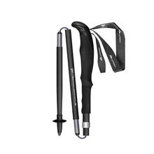 Pioneer 1pcs Folding Walking Stick 99% Carbon Fiber Ultralight Trekking Pole Carbon Steel Trail Running Canes 2024 - buy cheap