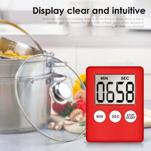 Sleep Stop Watch Clock Egg TimerLCD Digital Screen Kitchen Timer Square Cooking Count Up Countdown Alarm Temporizador Cocina 2024 - buy cheap