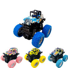 Mini Inertial Off-Road Vehicle Pullback Children Toy Car Plastic Friction Stunt Car Juguetes Carro kids toys for boys 2024 - buy cheap