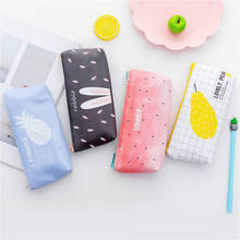 1pcs/sell Brief Kawaii Animal Pencil Case Cute Rabbit Pattern School Supplies Stationery Gift Pencil Box Pencil Bag 2024 - buy cheap