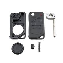 FITS for LAND/RANGE ROVER P38 Replacement 2button Flip Key Case FOB with blank blade 2024 - compre barato