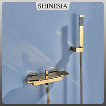 Shinesia-grifo de ducha de baño montado en la pared, mezclador de cascada, grifo de bañera, accesorio de baño de ducha 2024 - compra barato