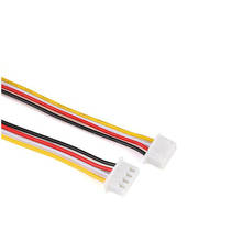 Frete grátis conjunto 50 XH2.54mm feminino masculino Fio Do Terminal Eletrônico 4/5/6PIN 20 CENTÍMETROS de Cabo 2.54 MILÍMETROS conector UL1007 26AWG XH2.54 Cabo