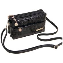 Women handbags Small Shoulder Bag Crocodile Pattern Women Messenger Bags for Women Handbag Clutch Black 2024 - buy cheap