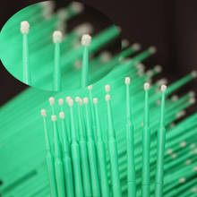 200 Green Dental Disposable Micro Brush Dental materials Micro Applicators 2.0mm 2024 - buy cheap