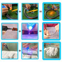 5 Second Fix UV Light Glue 15ml with UV Lamp Strong Bonding For Ceramic Glass  2024 - buy cheap