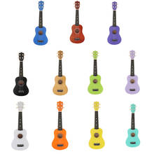 Colorful 21" Basswood Hawaii Ukulele Acoustic Nylon Strings 4 Strings Mini Guitar Musica Instrument For Kids Adults Beginners 2024 - buy cheap