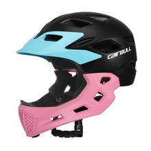 Children Boys Girls full face Bicycle Balance Safety Helmet Riding Cycling Skate Helme Mountain Mtb Bike Security Equitment 2024 - buy cheap