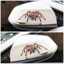 Carro-estilo 3d adesivo de carro decalque animais aranha gecko scorpions para toyota camry highlander rav4 coroa reiz corolla vios yaris 2024 - compre barato