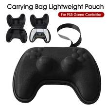 EVA Hard Pouch Bag For Sony PlayStation5 PS5 Controller Case Portable Lightweight Carry Case Protective Cover For PS5 Gamepad 2024 - buy cheap