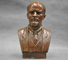 Estatua de bronce del líder soviético, busto de Lenin Ulyanov, vladír Ilyich 2024 - compra barato