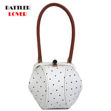 Women Original Design Handbag Metal Handle to the Semi-circular Dumplings Package Crossbody Totes for Female Trend Shoulder Bag 2024 - compre barato