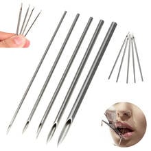 10/20PCS Piercing Needles Mixed Sterile Disposable Body Piercing Needles For Ear Nose Navel Nipple 12/14/16/18/20G 2024 - buy cheap