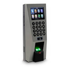 TCP/IP биометрический контроль доступа по отпечаткам пальцев, контроль времени посещаемости, ЖК-экран, считыватель отпечатков пальцев, таймер, контроль доступа 2024 - купить недорого