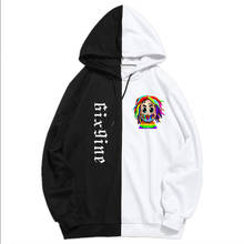 New 69 6ix9ine Cartoon Hoodies Men/Woman Funny Clothing Rapper Hip Hop Street Wear Sweatshirt Doppel Farbe Hoodies Pullover 2024 - buy cheap