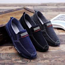 Canvas Men Shoes Old Beijing Cloth Dad Shoes Men 2020 Spring Comfortable Loafers Slip On Travel Men Flats Sneakers Male Shoes 2024 - buy cheap