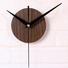 1pc Wall Clock Simple Modern Design Wooden Clocks for Bedroom Wood Wall Watch Home Decor Silent 2024 - buy cheap