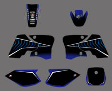 Графические и Фоновые наклейки, наборы наклеек для Yamaha TTR90 TTR 90 2000 2001 2002 2003 2004 2005 2006 2007 2024 - купить недорого