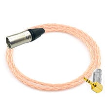 HI-End OCC Copper 4pin XLR Male to 3.5mm Stereo Male  Audio Adapter Cable Upgrade Cable 2024 - buy cheap