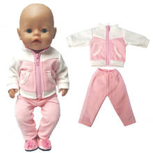 Ropa de muñeca de 43cm para niña de 18 ", abrigo de plumón, juguetes de juego para niños, ropa de muñeca, ropa de cumpleaños para niños 2024 - compra barato