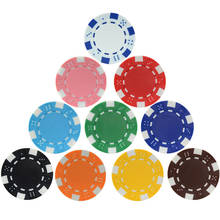 25 PCS/LOT Poker Chips 11.5g Iron/ABS Classic Entertament Chips 5 Colors Texas Hold'em Poker Wholesale Cheap Poker Chips 2024 - buy cheap
