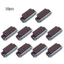 10Pcs Mini Plastic Cabinet Magnetic Catch Lock Latch Door Shutter Home Furniture 896B 2024 - buy cheap