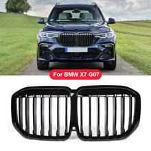 Rejilla delantera de riñón doble para BMW, accesorio de color negro, estilo M, modelos X7 y G07, años 2019 a 2020 2024 - compra barato