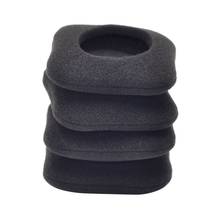 2 pçs substituição preto macio espuma earpads almofadas de ouvido capa para logitech h150 h130 h250 h151 fones sem fio fone ouvido 2024 - compre barato