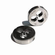 Free shipping of 2PCS 9Sicr steel made UNF 5-40/5-44 American standard Die Threading Tools Lathe Model Engineer Thread Maker 2024 - buy cheap