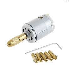 Mini Mirco Electric PCB Motor Drill Press Drilling Bits Tool Twist Drill 12V  M05 dropship 2024 - buy cheap