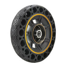 Neumático de goma de amortiguación hueco sólido de 10 pulgadas para patinete eléctrico Ninebot MAX G30, piezas de neumático de rueda delantera y trasera 2024 - compra barato