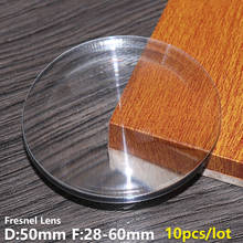 Fresnel lens D50mm F28-60mm focal  led light  Stage lights  Flashlight Spotlight  3Xmagnification  Customizable 2024 - buy cheap